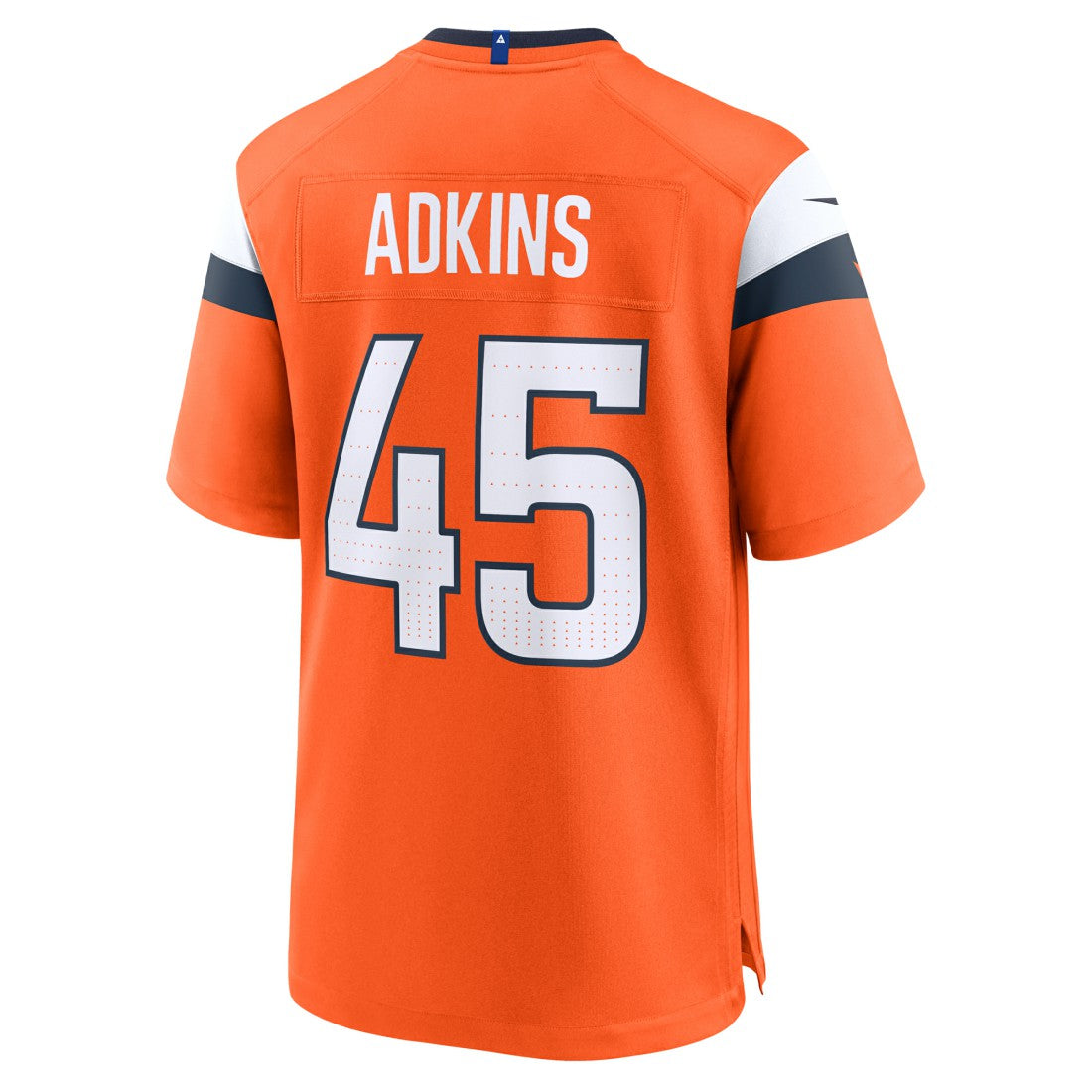 NFL Denver Broncos Nate Adkins  Team Game Jersey