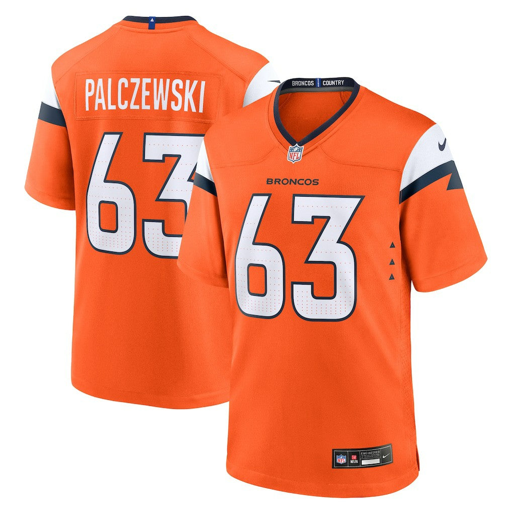 NFL Denver Broncos Alex Palczewski  Team Game Jersey
