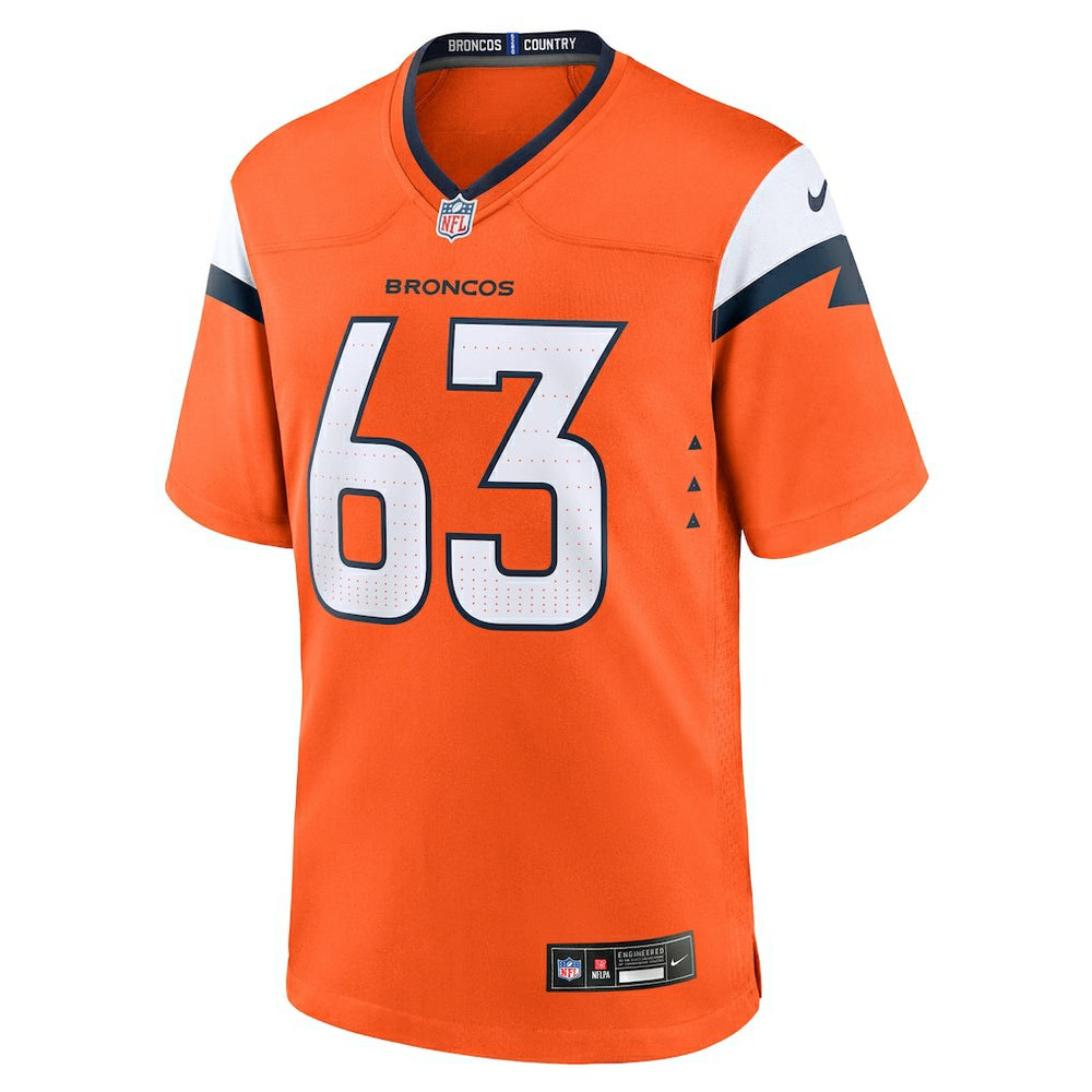NFL Denver Broncos Alex Palczewski  Team Game Jersey