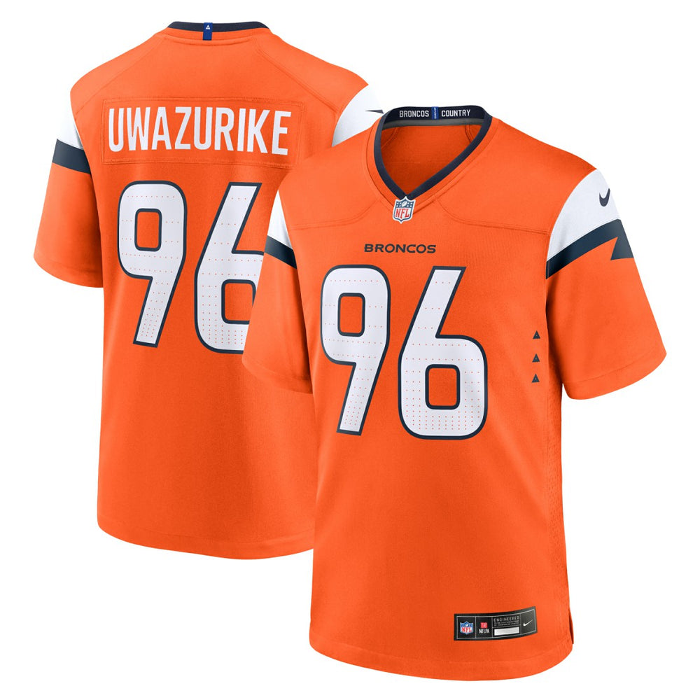 NFL Denver Broncos Eyioma Uwazurike  Team Game Jersey