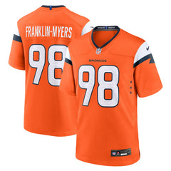 NFL Denver Broncos John Franklin-Myers  Team Game Jersey