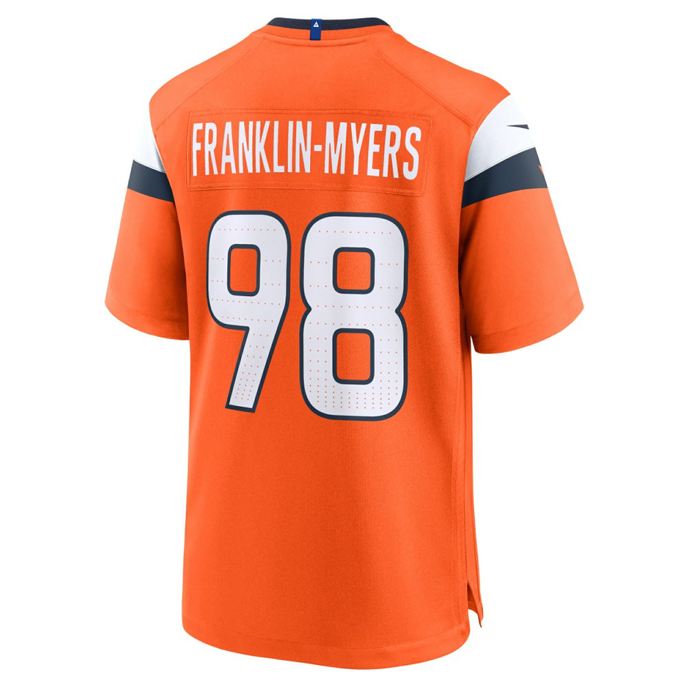 NFL Denver Broncos John Franklin-Myers  Team Game Jersey