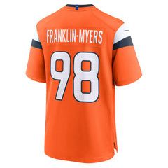 NFL Denver Broncos John Franklin-Myers  Team Game Jersey
