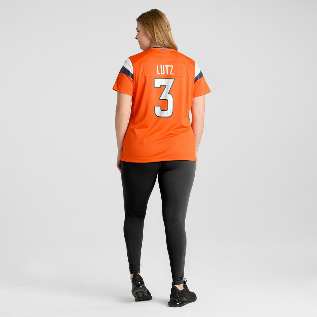 NFL Denver Broncos Wil Lutz  Women's Team Game Jersey