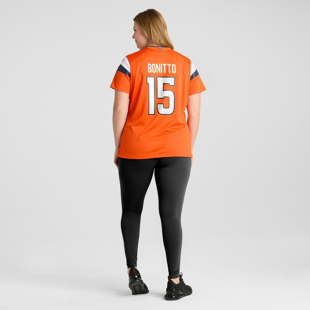 NFL Denver Broncos Nik Bonitto  Women's Team Game Jersey