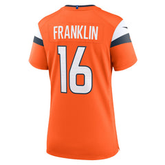 NFL Denver Broncos Troy Franklin  Women's Team Game Jersey