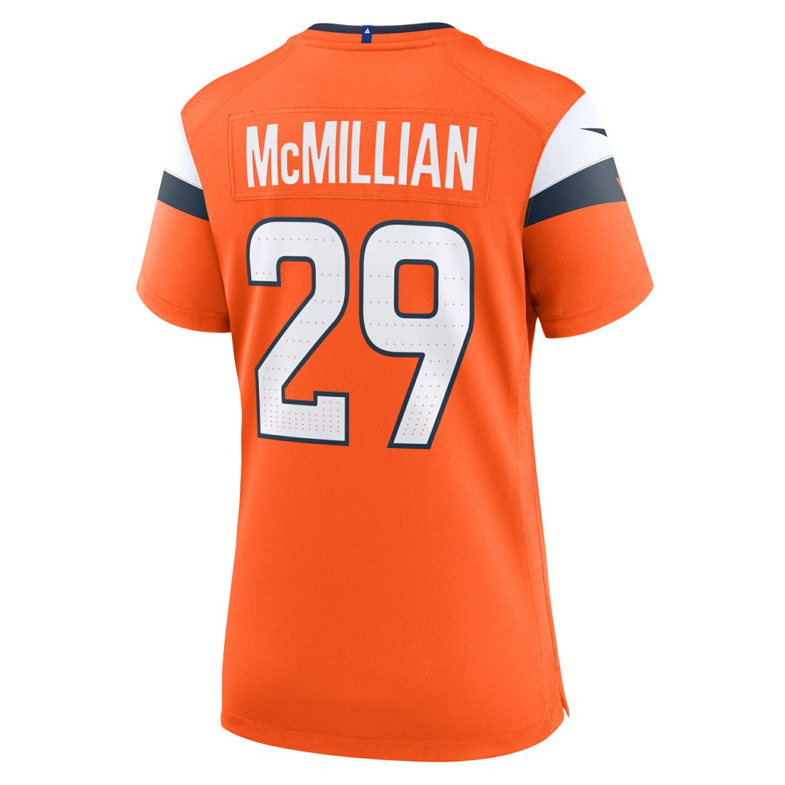 NFL Denver Broncos Ja'Quan McMillian  Women's Team Game Jersey