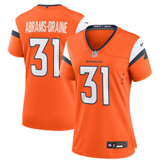 NFL Denver Broncos Kris Abrams-Draine  Women's Team Game Jersey