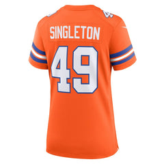 NFL Denver Broncos Alex Singleton  Women's Alternate Game Jersey