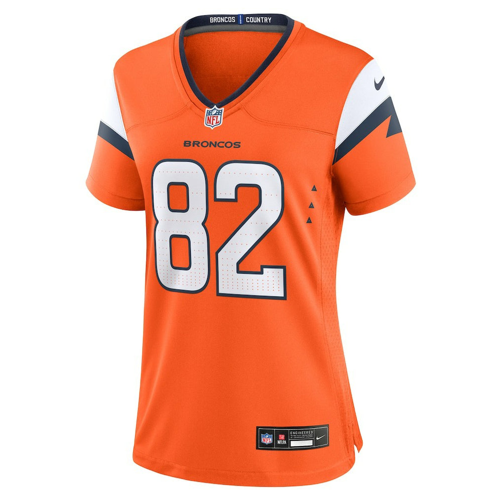 NFL Denver Broncos Adam Trautman  Women's Team Game Jersey