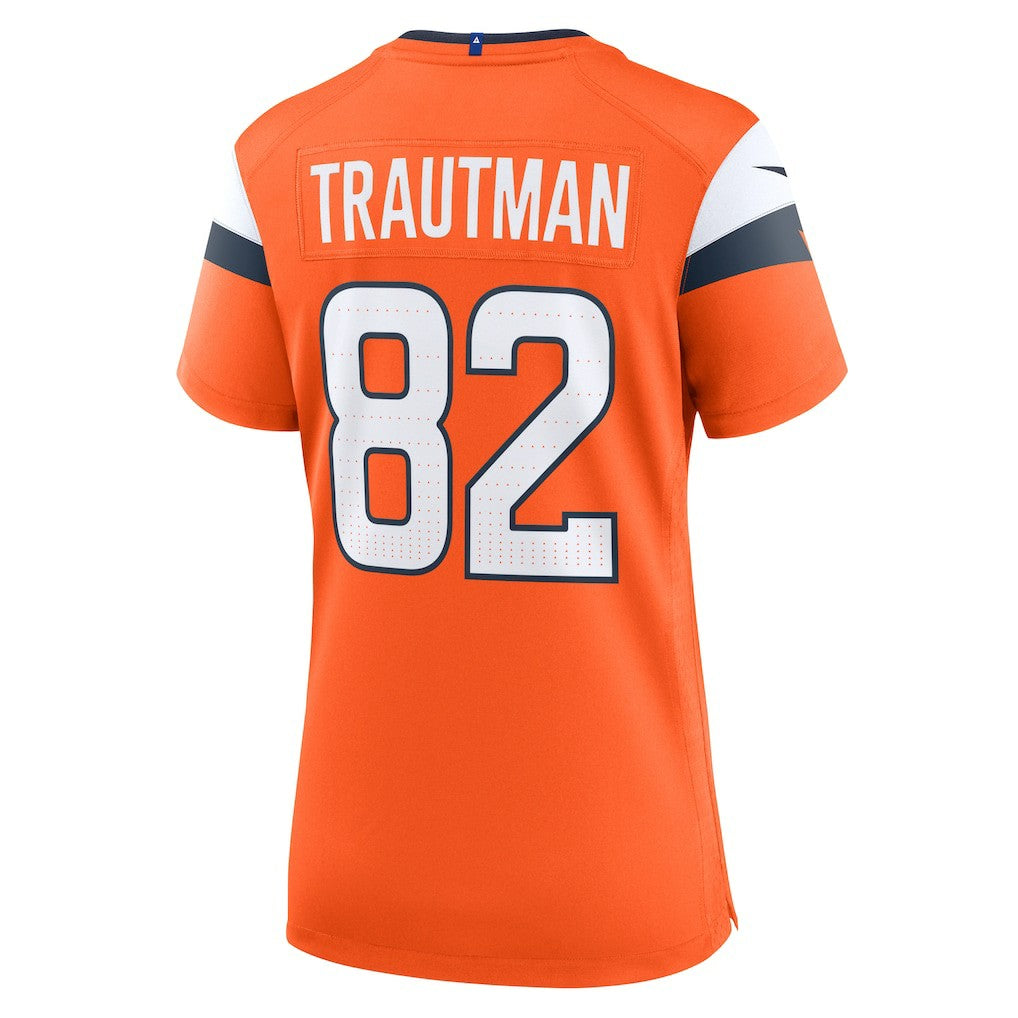 NFL Denver Broncos Adam Trautman  Women's Team Game Jersey