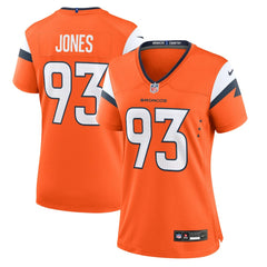 NFL Denver Broncos D.J. Jones  Women's Team Game Jersey