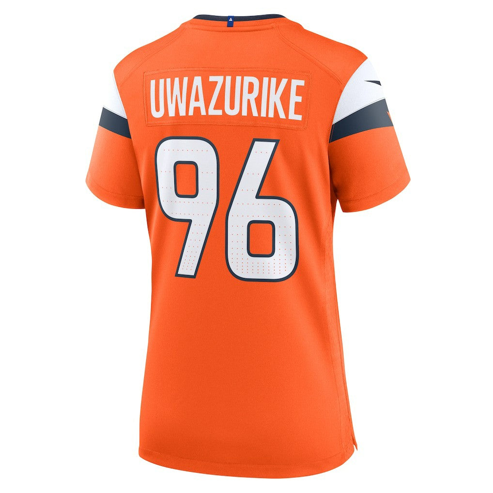 NFL Denver Broncos Eyioma Uwazurike  Women's Team Game Jersey