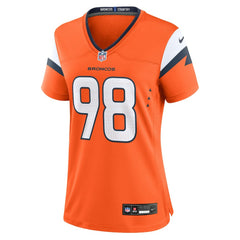 NFL Denver Broncos John Franklin-Myers  Women's Team Game Jersey