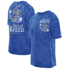 Dallas Mavericks Old School Sport Enzyme Wash Oversized T-Shirt sale - Blue | New Era for sale