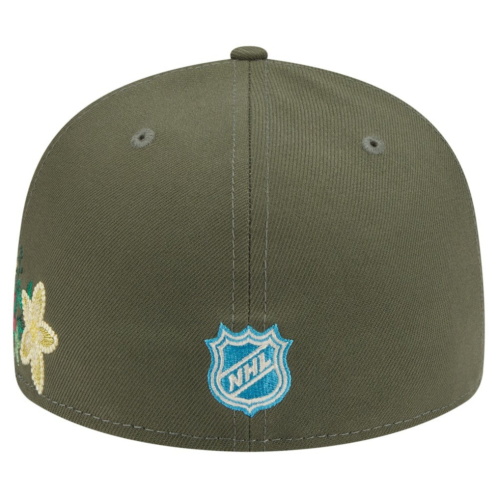 Chicago Blackhawks New Era Tonal Florals 59FIFTY Fitted Hat