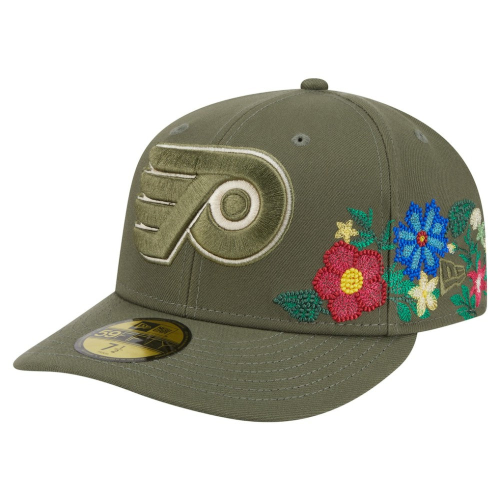 Philadelphia Flyers New Era Tonal Florals 59FIFTY Fitted Hat