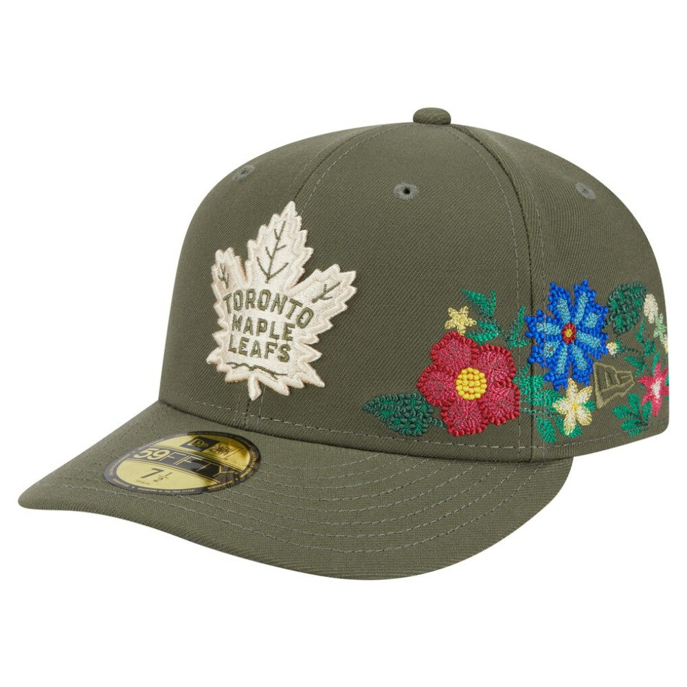 Toronto Maple Leafs New Era Tonal Florals 59FIFTY Fitted Hat