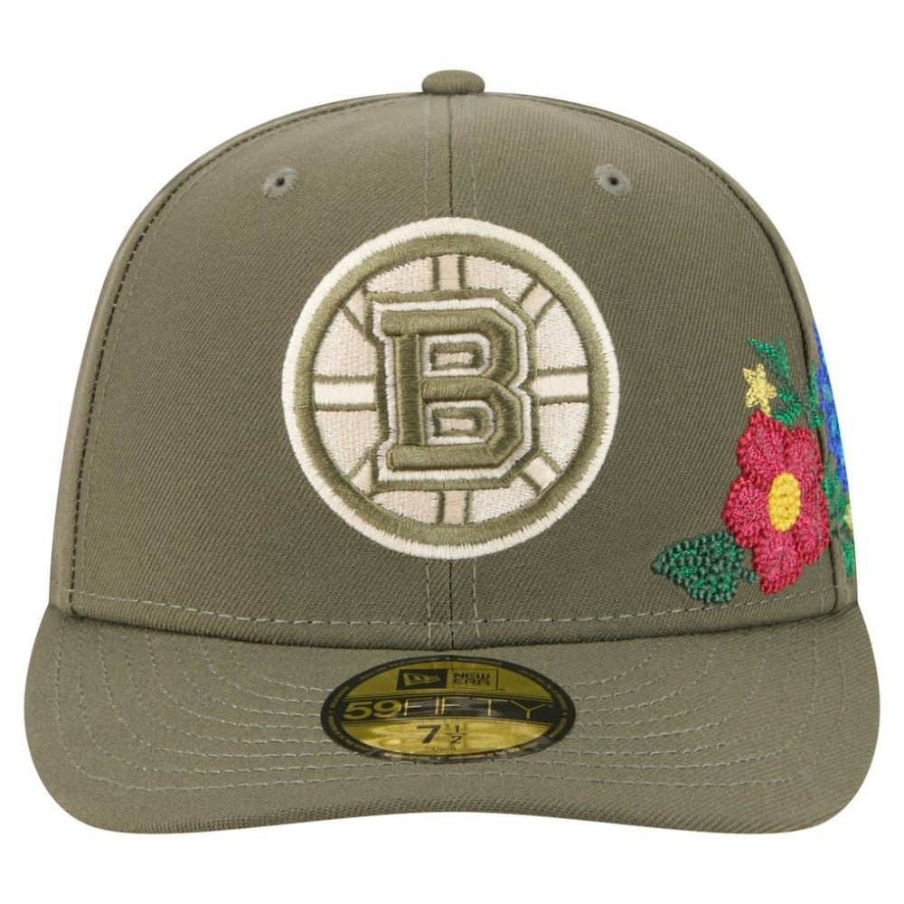 Boston Bruins New Era Tonal Florals 59FIFTY Fitted Hat