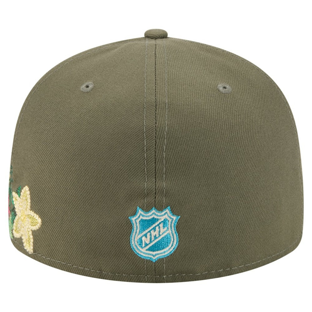 Anaheim Ducks New Era Tonal Florals 59FIFTY Fitted Hat