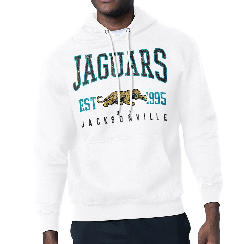 NFL Jacksonville Jaguars Starter Retro Team Logo Pullover Hoodie