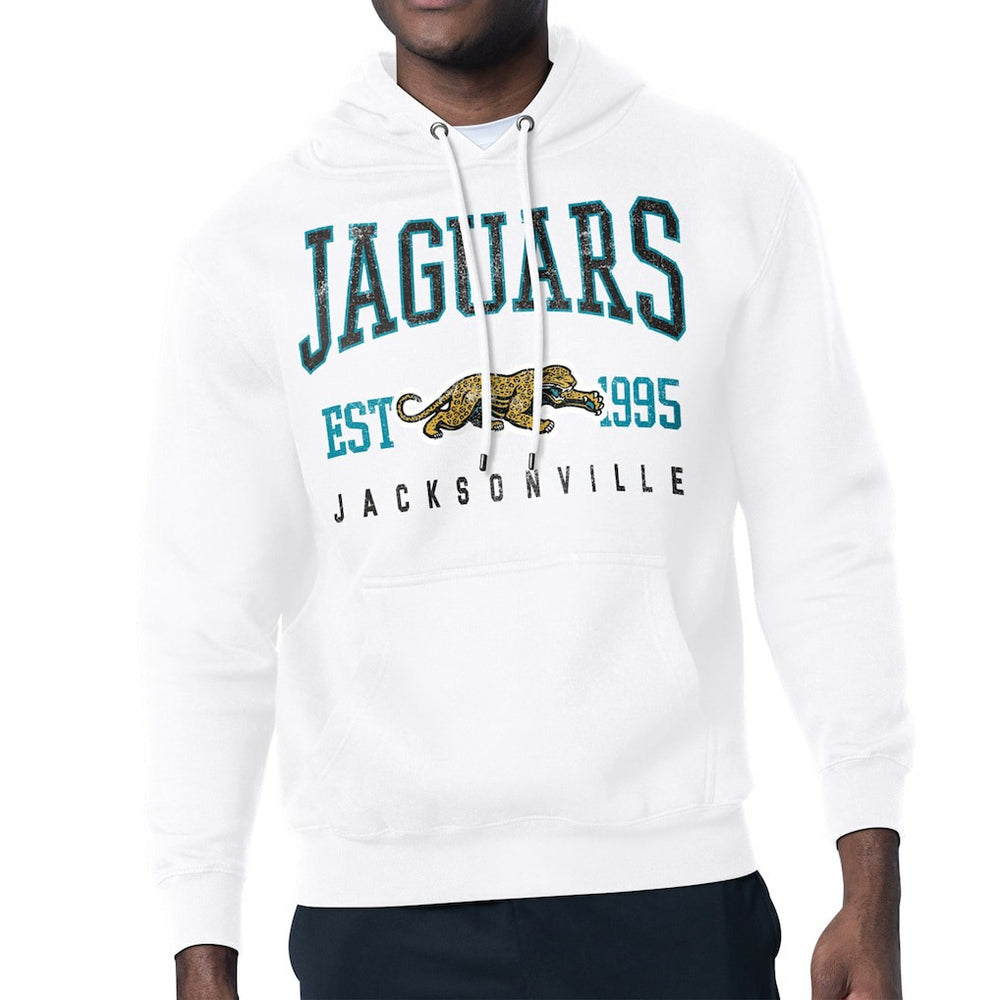 NFL Jacksonville Jaguars Starter Retro Team Logo Pullover Hoodie