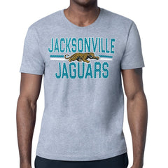 NFL Jacksonville Jaguars Starter Mesh Look Retro Team Logo T-Shirt