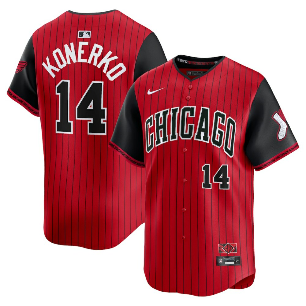 Paul Konerko Chicago White Sox 2025 City Connect Limited Retired Player Jersey - Red/Black | Nike