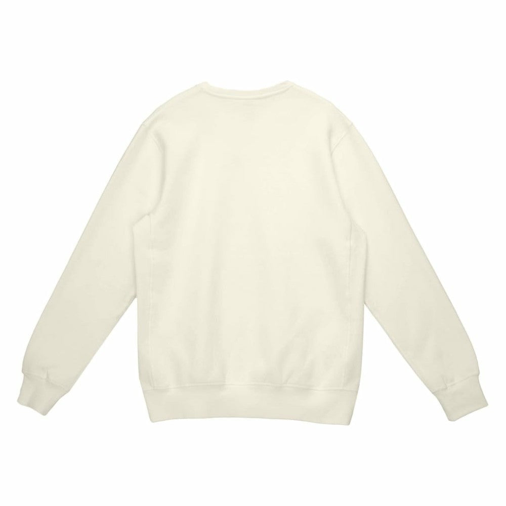 Baltimore Orioles Sidewalk Sketch Pullover Hoodie - Cream | Mitchell & Ness
