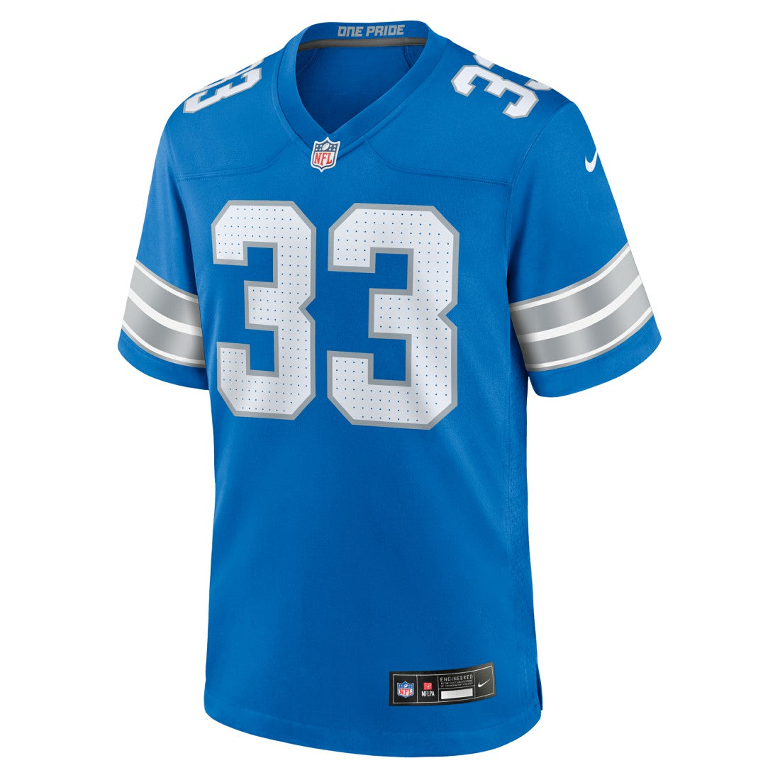 NFL Detroit Lions Sione Vaki  Team Game Jersey
