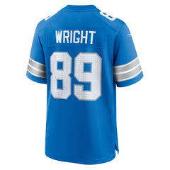 NFL Detroit Lions Brock Wright  Team Game Jersey