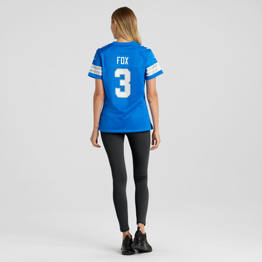 NFL Detroit Lions Jack Fox  Women's Team Game Jersey