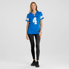 NFL Detroit Lions Emmanuel Moseley  Women's Team Game Jersey