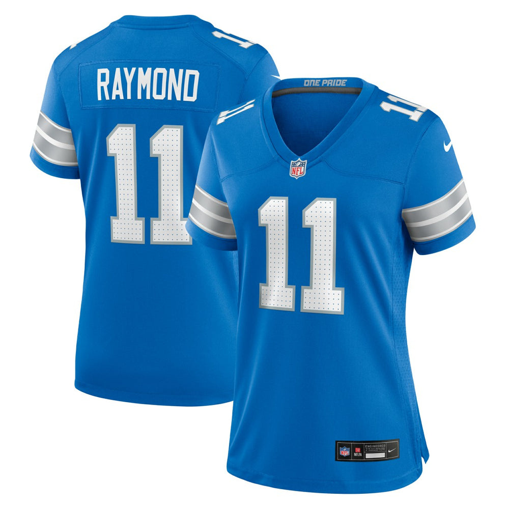 NFL Detroit Lions Kalif Raymond  Women's Team Game Jersey