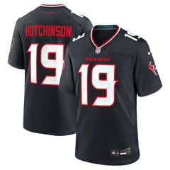 NFL Houston Texans Xavier Hutchinson  Team Game Jersey