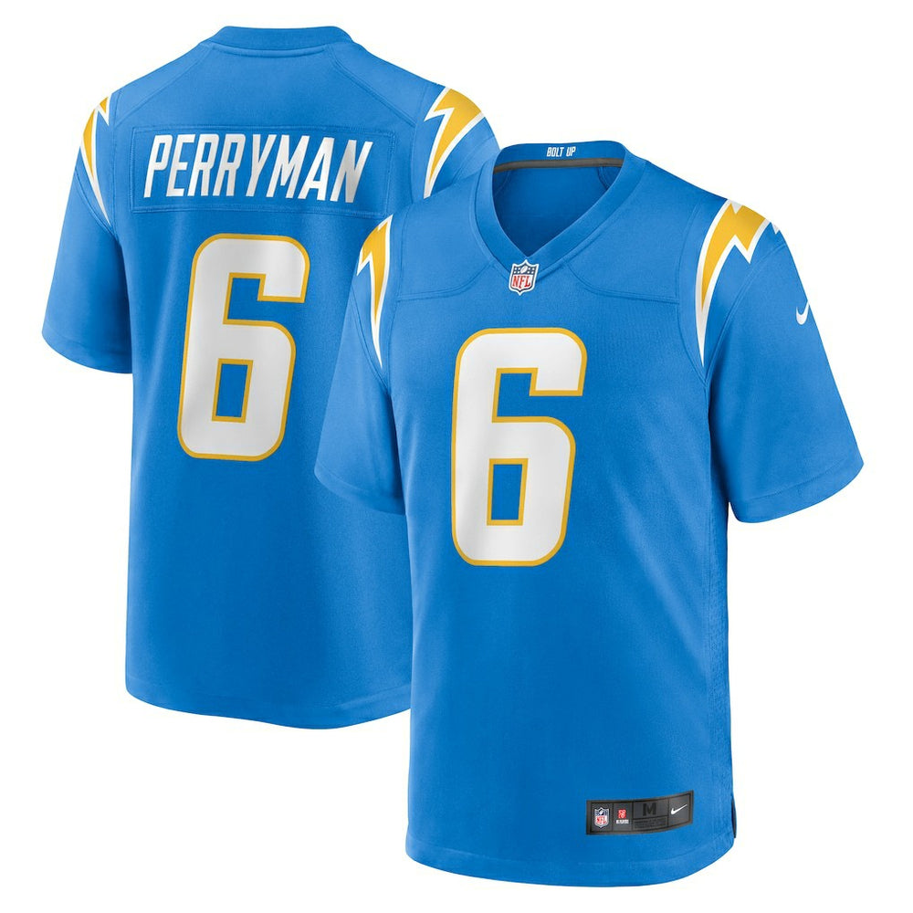 NFL Los Angeles Chargers Denzel Perryman  Team Game Jersey