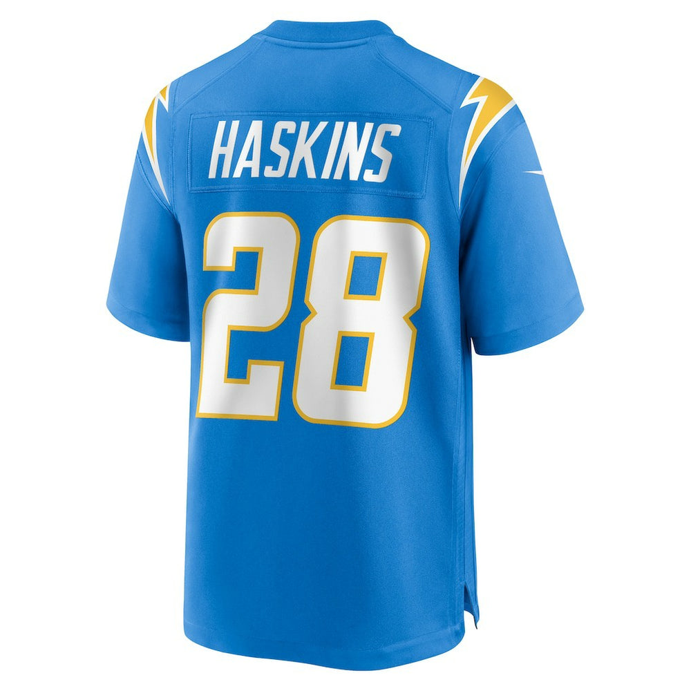 NFL Los Angeles Chargers Hassan Haskins  Team Game Jersey