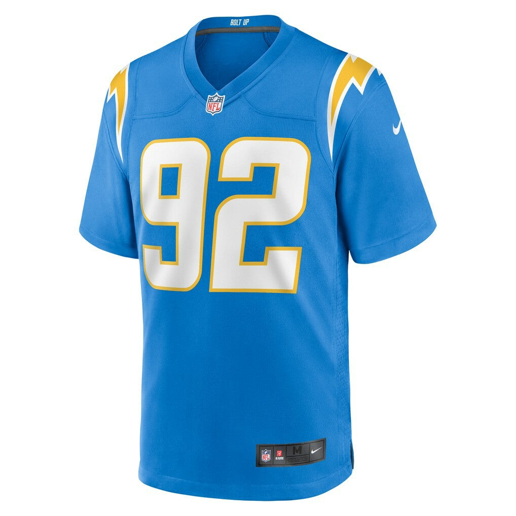 NFL Los Angeles Chargers Justin Eboigbe  Team Game Jersey