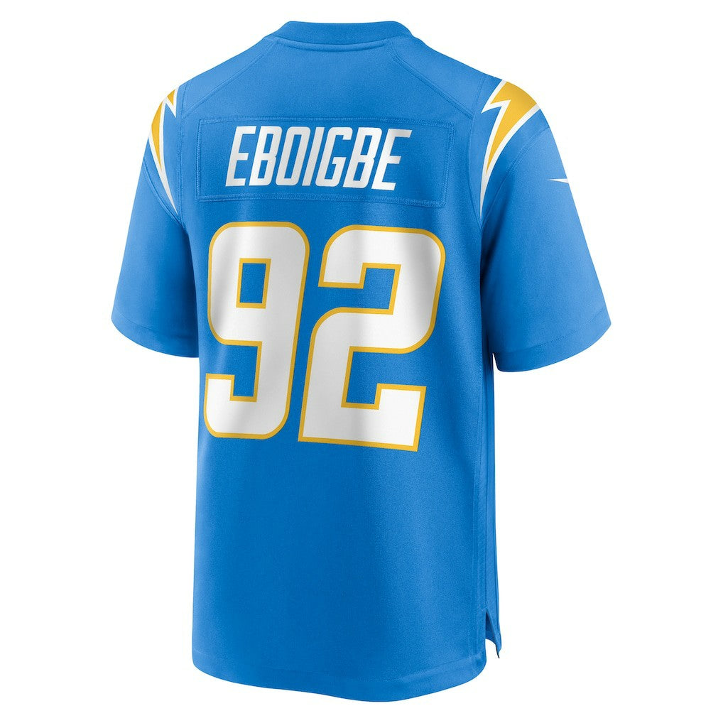 NFL Los Angeles Chargers Justin Eboigbe  Team Game Jersey