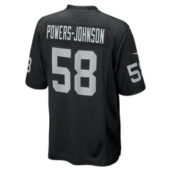 NFL Las Vegas Raiders Jackson Powers-Johnson  Team Game Jersey