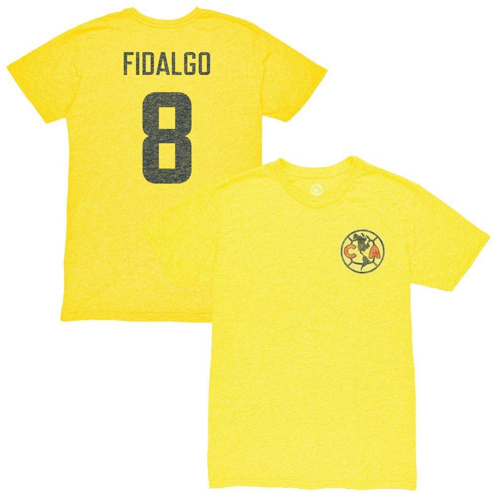 Álvaro Fidalgo Club America 1863FC Retro Player Name & Number Tri-Blend T-Shirt / Soccer On sale