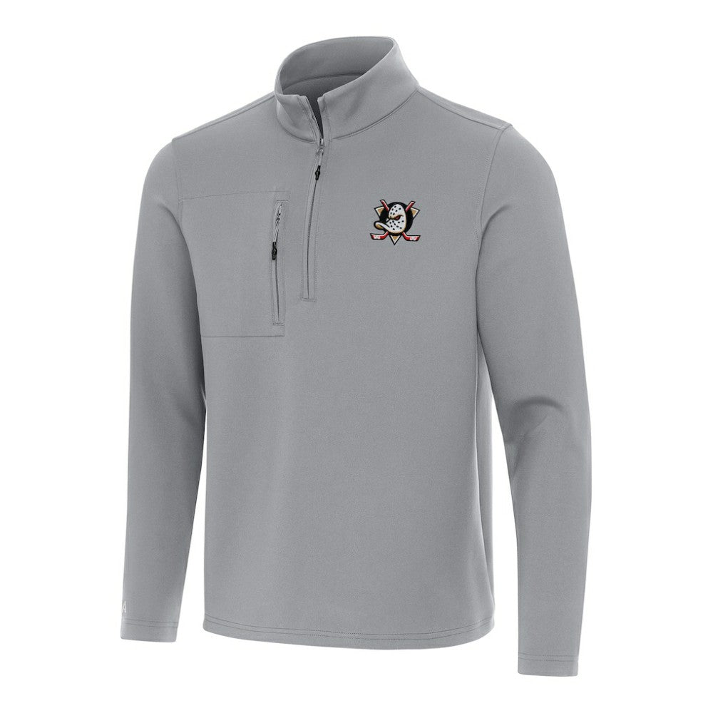 Anaheim Ducks Antigua Insider Quarter-Zip Top