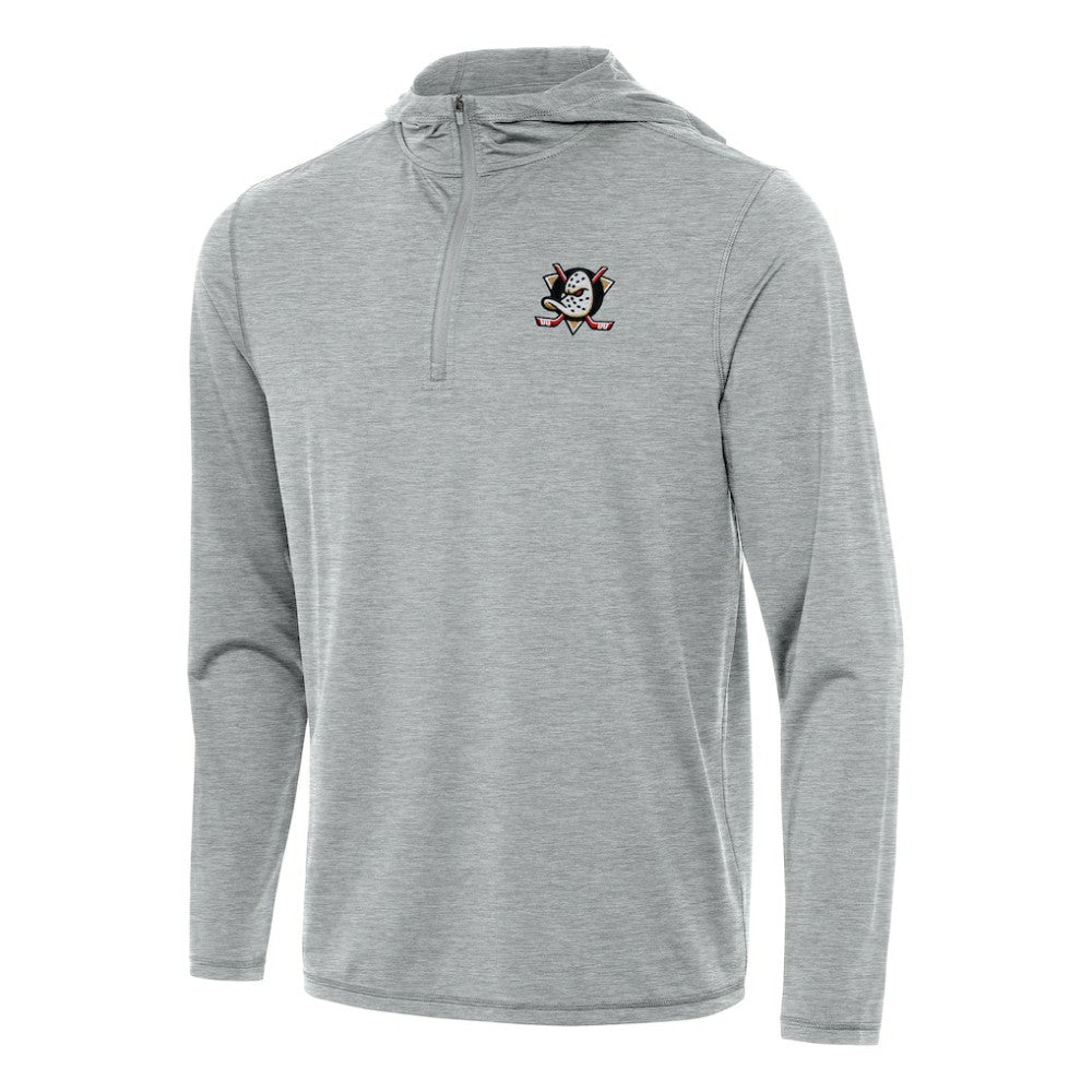 Anaheim Ducks Antigua Tidy Quarter-Zip Hoodie