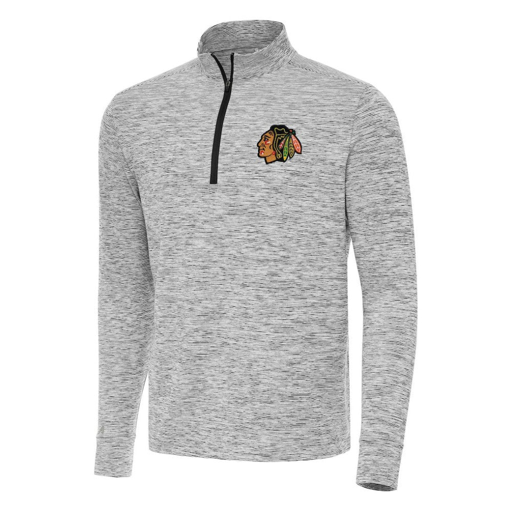 Chicago Blackhawks Antigua Cause Quarter-Zip Top