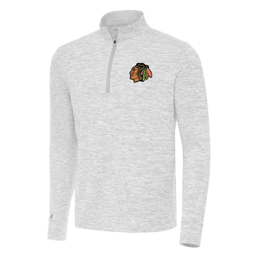 Chicago Blackhawks Antigua Cause Quarter-Zip Top