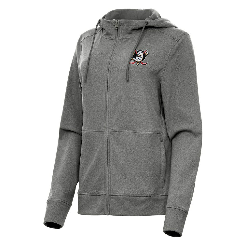Anaheim Ducks Antigua Women's Seeker Full-Zip Hoodie