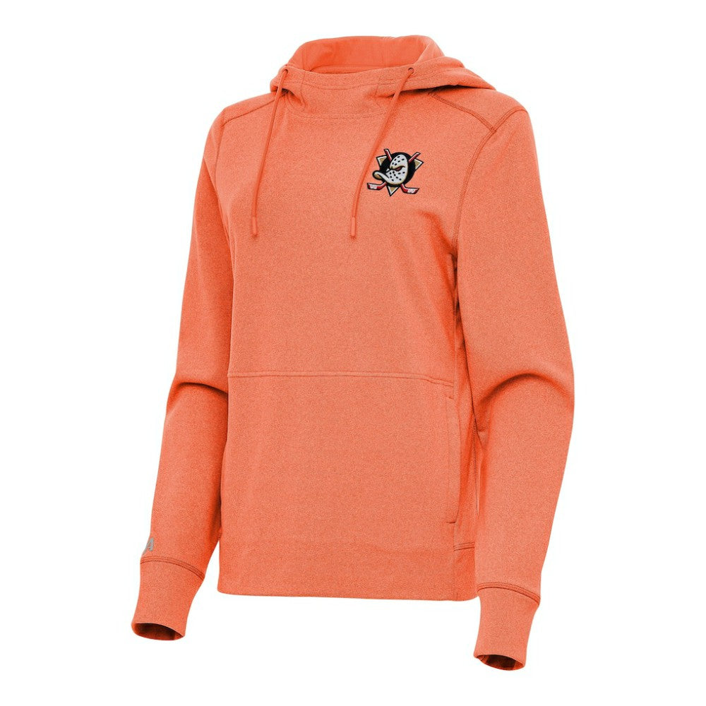 Anaheim Ducks Antigua Women's Justice Pullover Hoodie