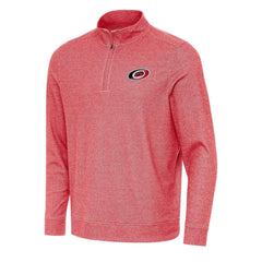 Carolina Hurricanes Antigua Subtle Quarter-Zip Sweatshirt