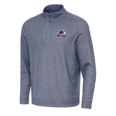 Colorado Avalanche Antigua Subtle Quarter-Zip Sweatshirt