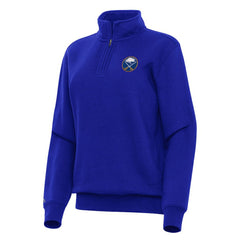 Buffalo Sabres Antigua Women's Victory Quarter-Zip Sweatshirt